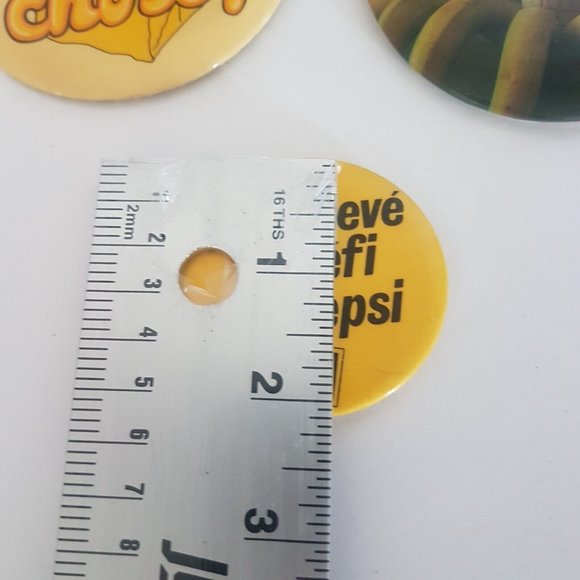 Vintage McDonalds FRENCH Pepsi Pin Back Button Advertisement Quebec Canada RARE - Picture 8 of 14